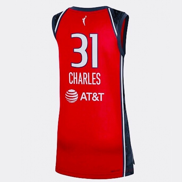 Nike Explorer Edition Washington Mystics Womens WNBA Tina Charles Jersey #31 NEW - Picture 3 of 12